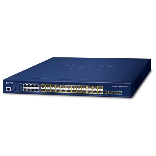 Planet SGS-6310-16S8C4XR 16 x SFP + 8 x SFP/GbE Combo + 4 x 10G SFP+ Stackable L3 Managed PoE Switch