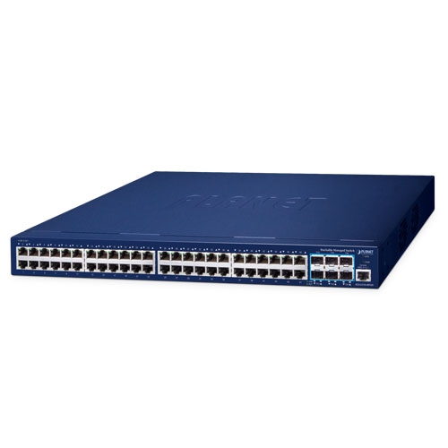 box_SGS-6310-48T6Xv2 Planet SGS-6310-48T6X 48 x GbE + 6 x 10G SFP+ Stackable L3 Managed PoE Switch