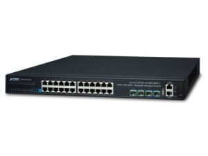 Planet SGS-6341-24T4X 24GE + 4x10Gb SFP L3 Stackable Managed Switch