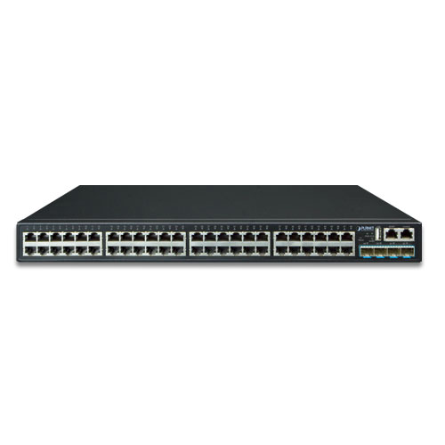 Planet SGS-6341-48T4X 48 x 1G RJ45 + 4 x 10G/1G SFP L3 Stack Switch