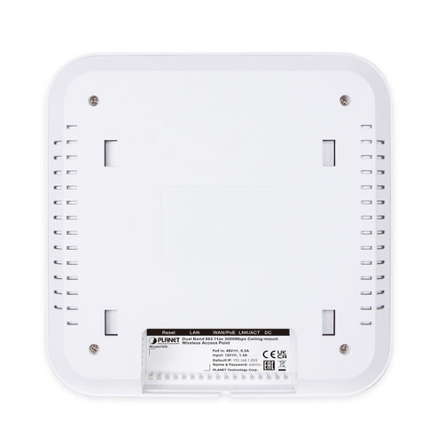 Planet WDAP-C3000AX 3000Mbps 802.11ax WiFi-6 Wireless Access Point