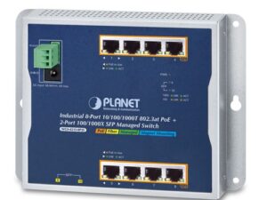 box_WGS-4215-8P2Sv2 Planet WGS-4215-8P2S 8GE PoE + 2SFP L2 Industrial PoE Switch