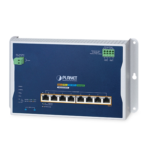 box_WGS-4215-8P2X Planet WGS-4215-8P2X 8 x GbE PoE + 2 x 10G SFP+ L2 Industrial PoE Switch