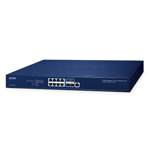 Planet XGS-6311-8T4XR 8 x 10G/1G RJ45 + 4 x 10G/1G SFP Redundant PSU L3 10G Enterprise Switch