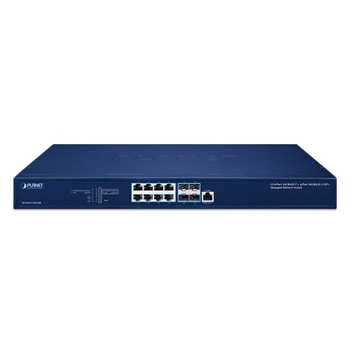 Planet XGS-6311-8T4XR 8 x 10G/1G RJ45 + 4 x 10G/1G SFP Redundant PSU L3 10G Enterprise Switch