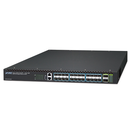 Planet XGS-6350-24X2C 24 x 10G/1G SFP + 2 x 100G/40G QSFP28 L3 100G Enterprise