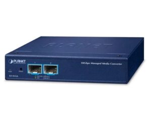 box_XT-915A__77982 Planet XT-915A 10GBASE-X SFP+ to 10GBASE-X SFP+ Managed Media Converter